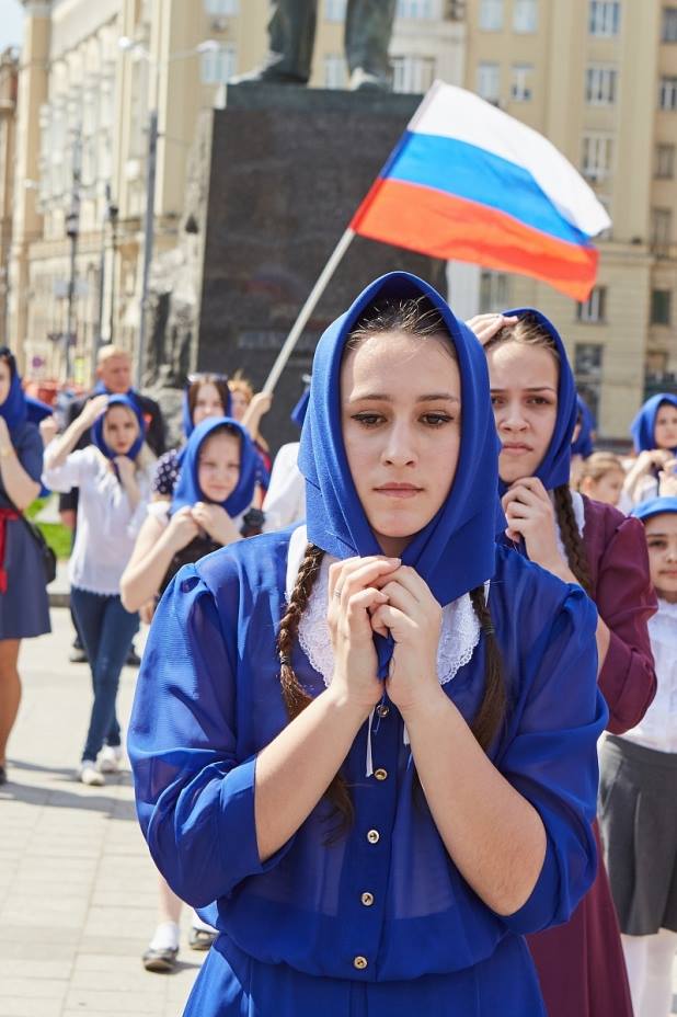 «Синий платочек» напомнит о подвиге советского народа