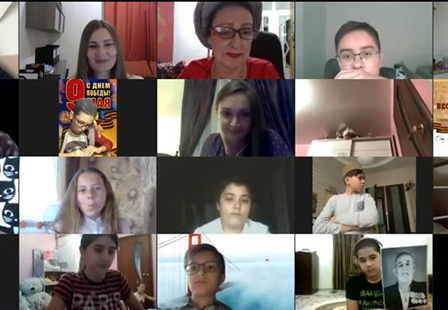 Молодежь из разных стран приняла участие в международной онлайн-встрече «Пока память жива»