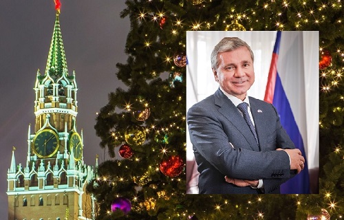 Сергей Черёмин поздравил соотечественников с наступающим Новым годом