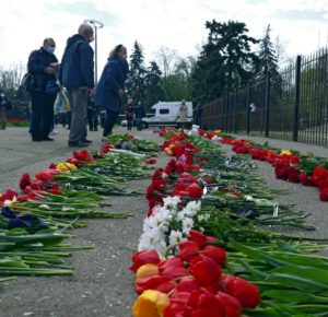 В Москве почтили память погибших в одесском Доме профсоюзов