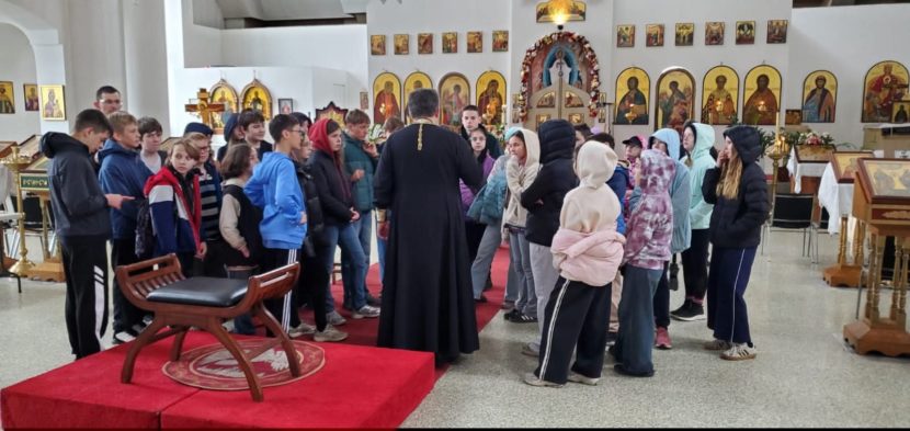 Урок по истории Дневней Руси прошел в школе 